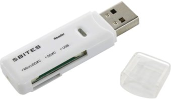 Карт-ридер 5bites RE3-200WH