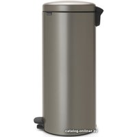 Мусорное ведро Brabantia Pedal Bin NewIcon 30 л (платиновый)