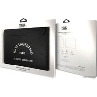 Чехол CG Mobile Karl Lagerfeld RSG Saffiano Sleeve KLCS14RSGSFBK 14" (черный)