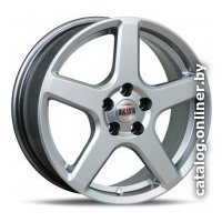 Литые диски Alcasta M62 16x6.5" 5x105мм DIA 56.6мм ET 38мм BKF