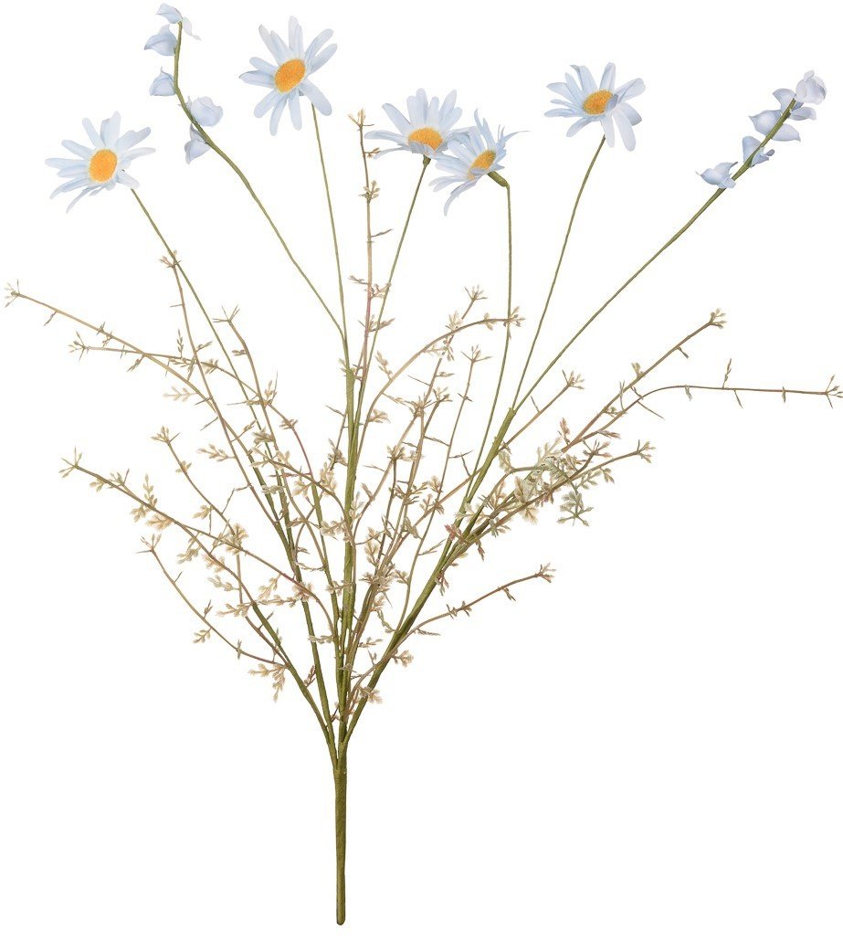 

Искусственный цветок Вещицы Ромашка полевая HDF29