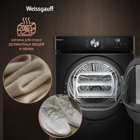 Сушильная машина Weissgauff WD 6010 Heat Pump Matt Black