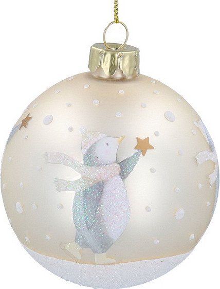 

Елочная игрушка Gisela Graham Baby's First Christmas Пингвин 00260