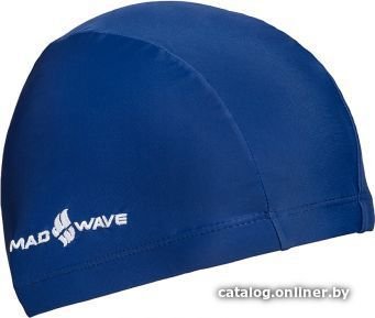 Шапочка для плавания Mad Wave Adult Lycra 17W (голубой)