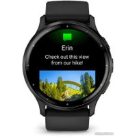 Умные часы Garmin Venu 3 (черный, с силиконовым ремешком)
