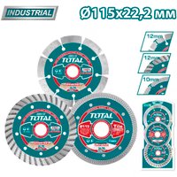 Набор отрезных дисков Total TAC2136115 (3 шт)