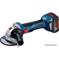 Угловая шлифмашина Bosch GWS 180-LI Professional 06019H90R1 (с 1-м АКБ, кейс)