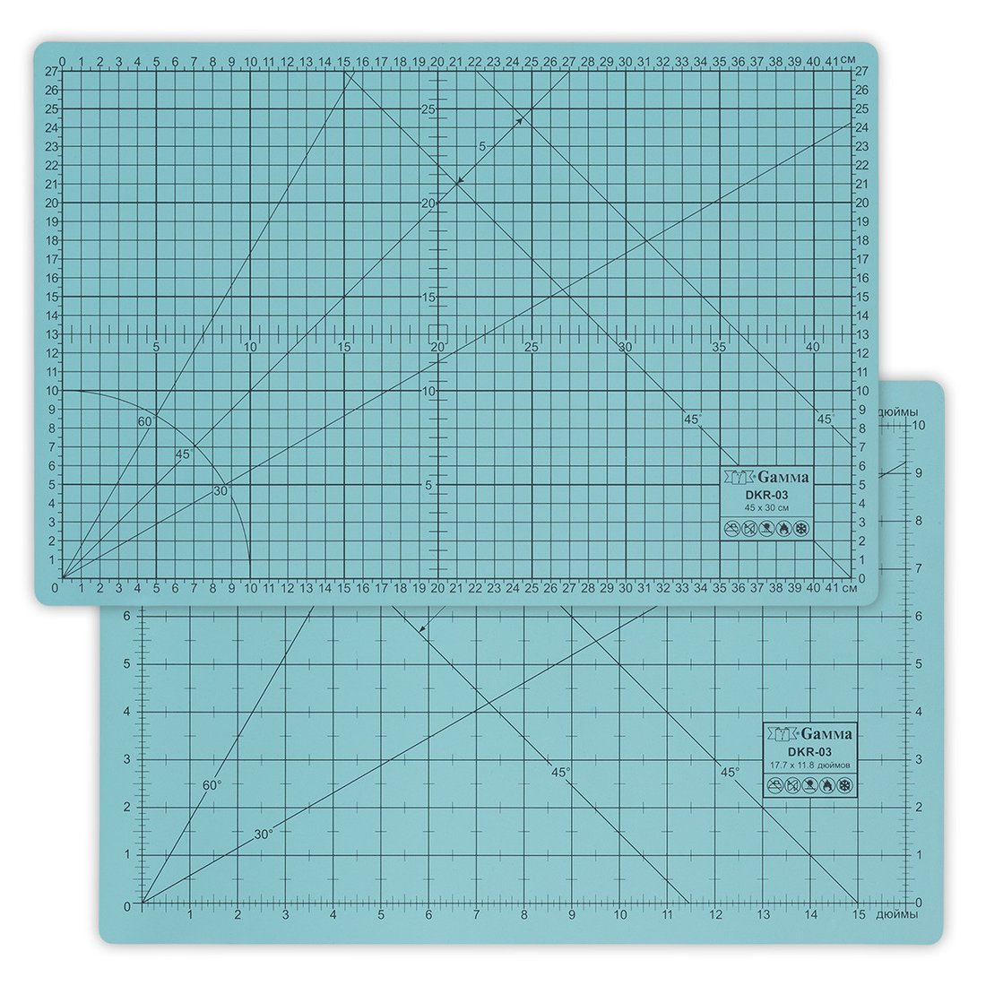 

Настольное покрытие Gamma DKR-03 Мат для резки 45х30 см А3