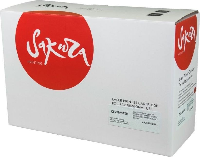

Картридж Sakura Printing SACE253A/723M (аналог Canon CE253A, HP 723M)