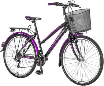 Велосипед Explorer Elite Lady S LAD265S (черный/фиолетовый/розовый)