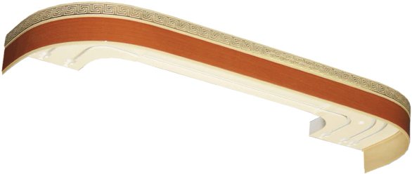 

Карниз для штор Legrand Греция 48067440 (2 м, трехрядный, вишня)