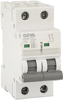 

Выключатель автоматический GEYA GYM8 2P 16А C 4.5кА GYM82P16C