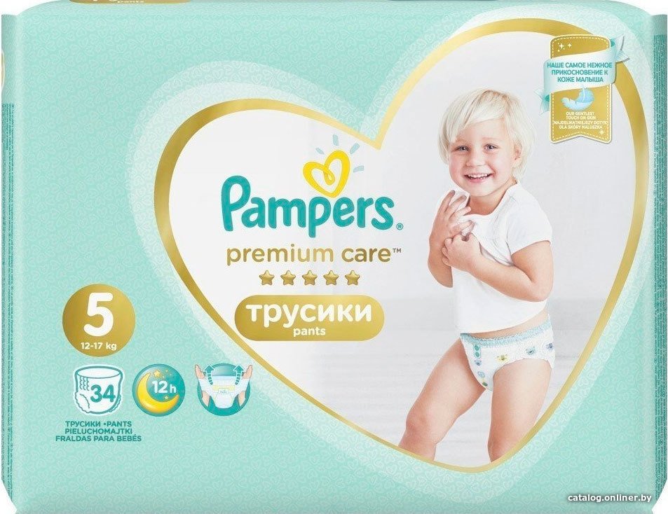Трусики-подгузники Pampers Premium Care Pants 5 (34 шт)