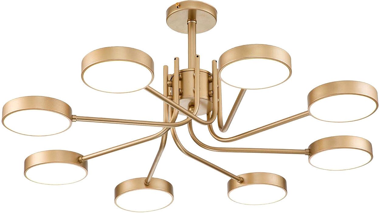 

Люстра средней высоты Escada Skylar 10258/8 LED*70W Champagne gold