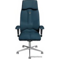 Офисное кресло Kulik System Business (азур, джинс с подголовником)