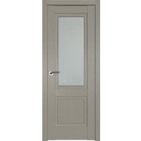 Межкомнатная дверь ProfilDoors 2.37XN L 80x200 (стоун, стекло франческа кристалл)