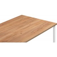 Кухонный стол Notta Лиман 140x80 619214 (дуб крафт золотой/белый матовый)