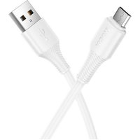 Кабель Hoco X120 USB Type-A - microUSB (1 м, белый)