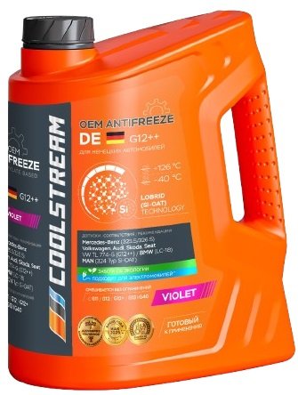 

Антифриз Coolstream DE G12++ 5кг