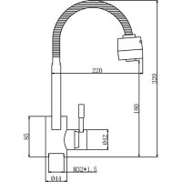 Смеситель Антей Булат 511516-ANT
