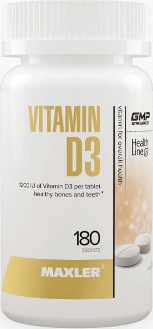 

Витамин Maxler Витамин Д3 1200 (360 таблеток)