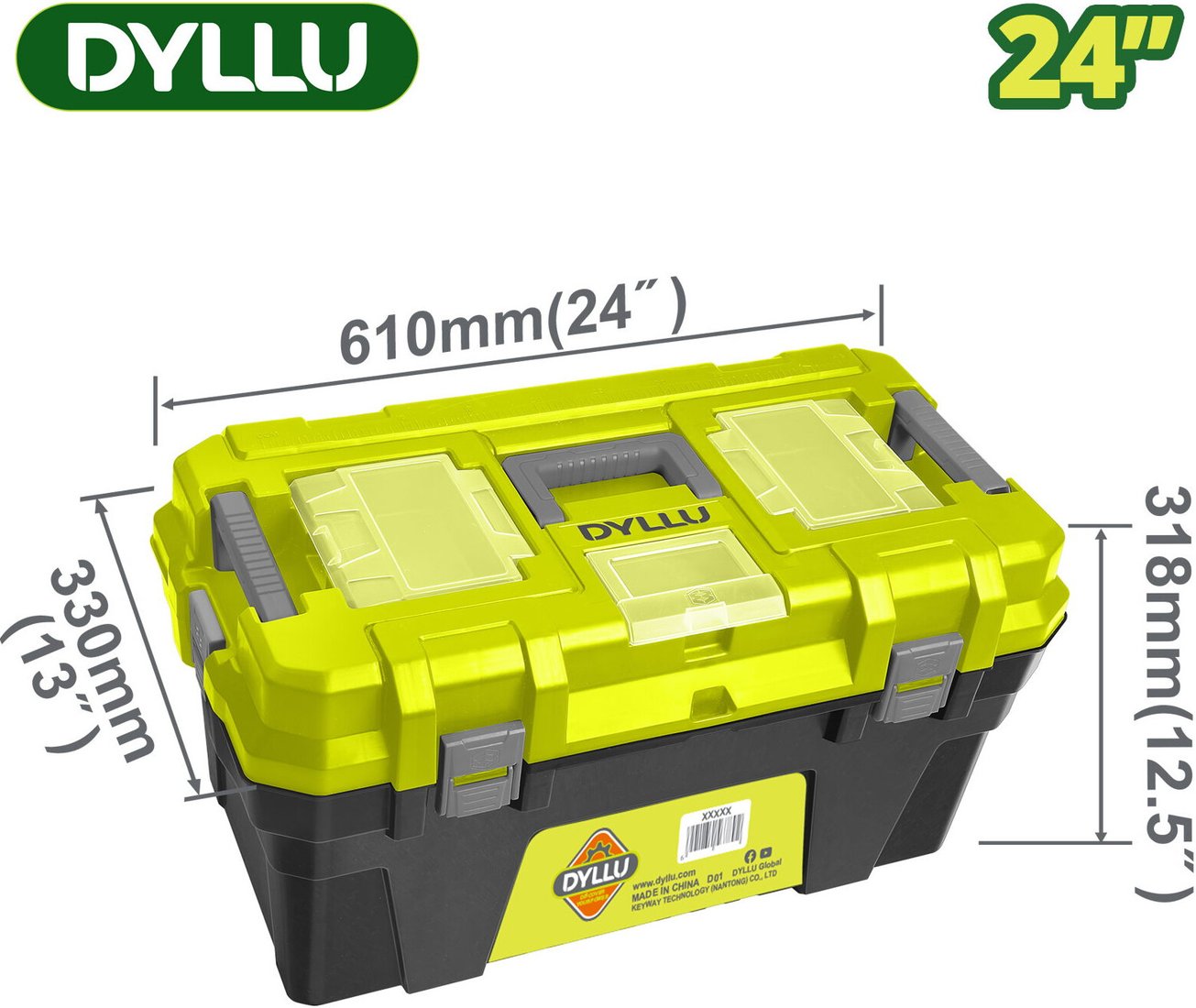 

Ящик для инструментов Dyllu DTTB1324