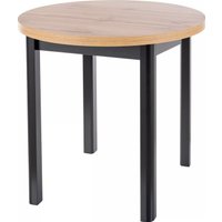 Кухонный стол Signal Adam 80 (дуб артизан/черный)