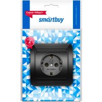 Розетка SmartBuy SBE-02b-16-S1-Z-c