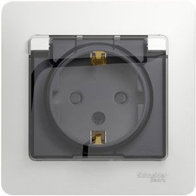 

Розетка Schneider Electric Glossa GSL000148 (белый)