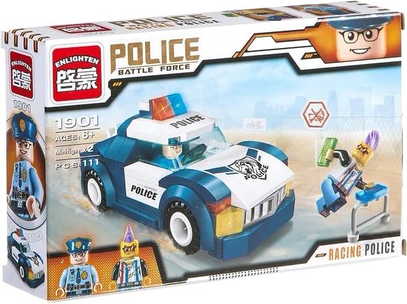 

Конструктор Enlighten Police Battle Force 1901 Охота спецназа