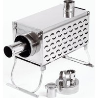 Свободностоящая печь-камин Инвент Большая (экраны трансформеры)