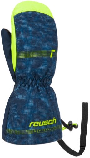 Горнолыжные варежки Reusch Maxi R-Tex Xt 6285515-4955 (р-р 1, Mitten Dress Blue/Safety Yellow)