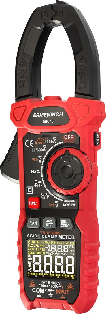 

Токовые клещи Ermenrich Ping MK70 82970