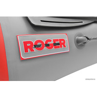 Моторно-гребная лодка Roger Boat Trofey 2900 (без киля, серый/красный)