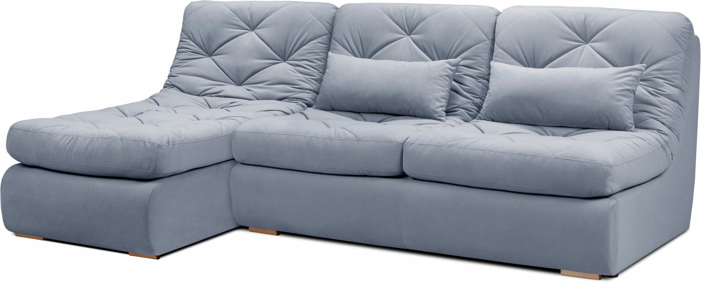 

Угловой диван Mio Tesoro Борнео с оттоманкой (Velutto 12)