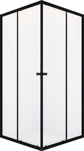 Душевой уголок Domani-Spa Shape 2 99 90x90x190 без поддона (графит/прозрачное стекло)