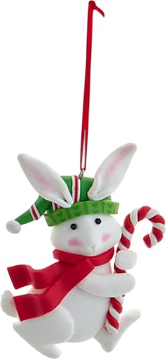 

Елочная игрушка Kurt S. Adler Christmas 2025 Кролик и Медведь T3637