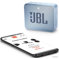 Беспроводная колонка JBL Go 2 (голубой)