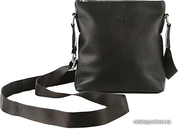 Мужская сумка Poshete 381-6106-BLK (черный)