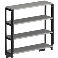 Стол-трансформер Макс Стайл U732 ST9 4 полки (Egger серый асфальт U732 ST9)