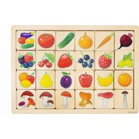 Мозаика/пазл Десятое королевство Овощи-Фрукты-Ягоды-Грибы 00740 (24 эл.)