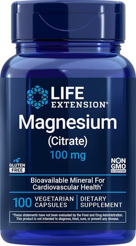 БАД Life Extension Magnesium (Citrate) 100 мг (100 капсул)