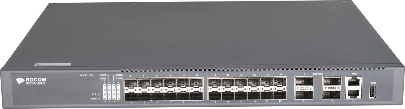 

Управляемый коммутатор 3-го уровня BDCOM S5828