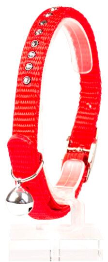 

Ошейник Duvo Plus Стразы 11157/red