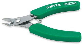 Кусачки боковые (бокорезы) Toptul DEBE204E