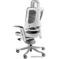 Офисное кресло UNIQUE Wau 2 BL418 (белый/черный)