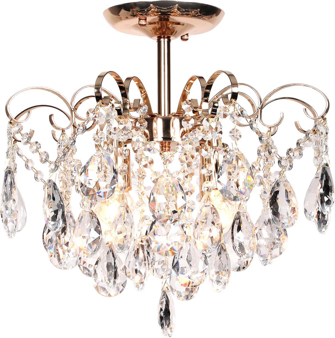 

Люстра средней высоты Escada Crown 1113/4PL E27*60W Gold