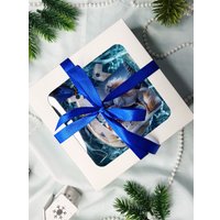 Елочная игрушка Wood_N_Sea Подкова НГ-4 (белый)