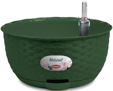 

Вазон Stefanplast 75613 30х14.5 (темно-зеленый)