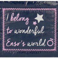 Школьный рюкзак Enso Make a wish 9192021 (темно-синий/розовый)